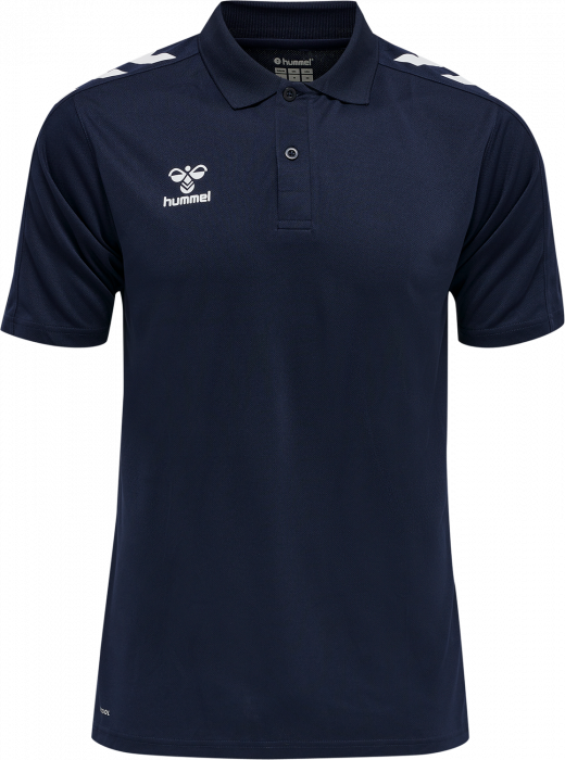 Hummel - Core Xk Polo - Marine & wit