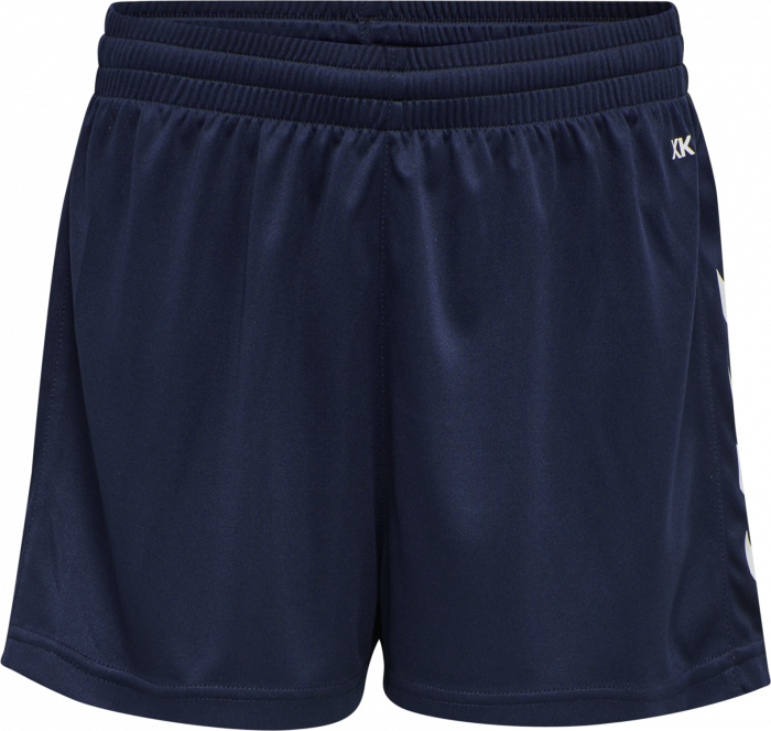 Hummel - Core Xk Poly Shorts Jr - Marine & weiß