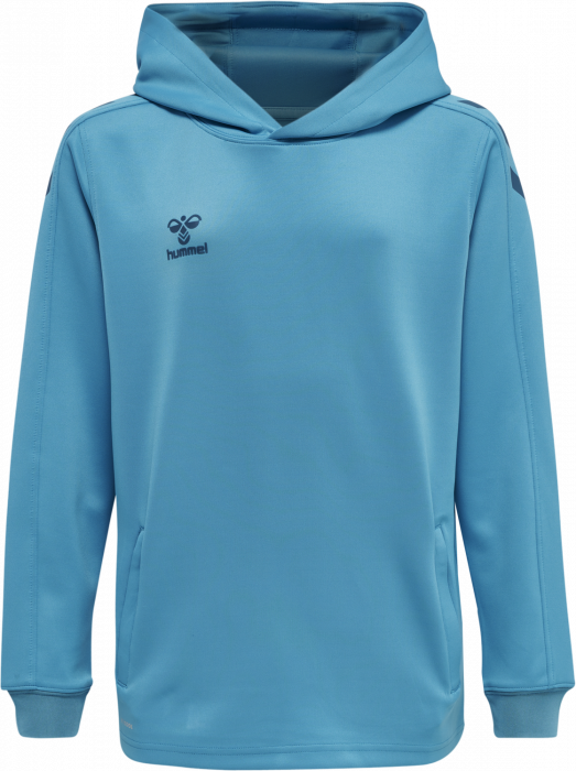 Hummel - Core Xk Hoodie Kids - Blue danube & negro