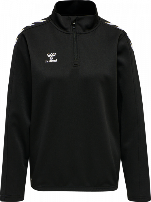 Hummel - Core Xk Half Zip Trøje Women - Sort & hvid