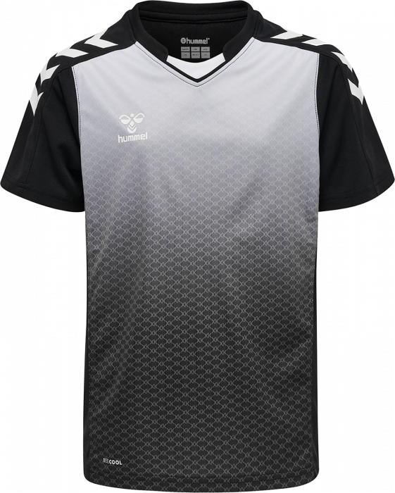 Hummel - Core Xk Sublimaiton Jersey Jr - Black & white