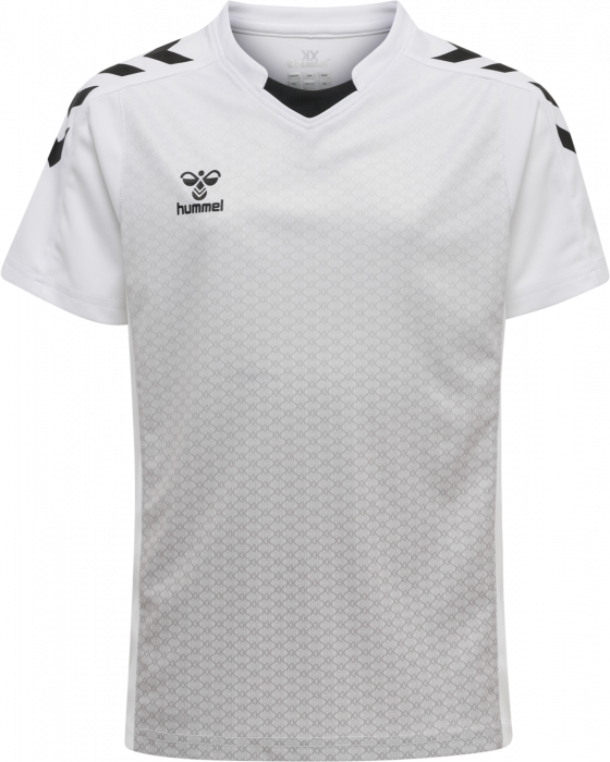 Hummel - Core Xk Sublimaiton Jersey Jr - Branco & preto