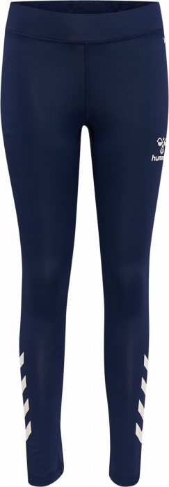 Hummel - Core Xk Tights Junior - Marine & white