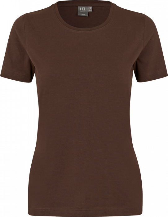 ID - Stretch T-Shirt Women - Mocca