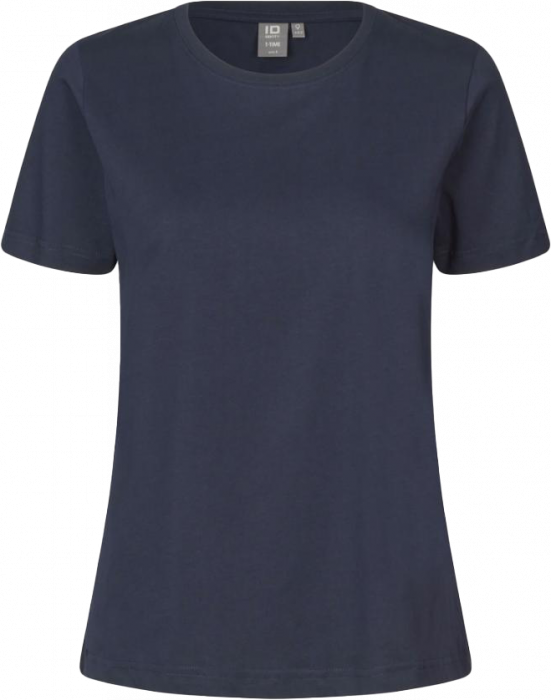 ID - Cotton T-Time T-Shirt Dame - Marine