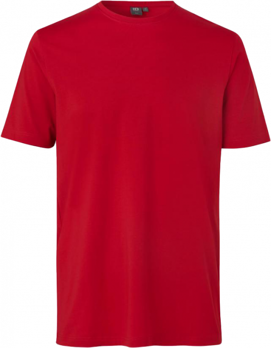 ID - Stretch T-Shirt Men - Röd