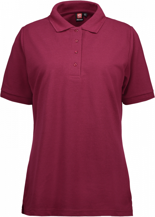 ID - Pro Poloshirt (Dame) - Bordeaux