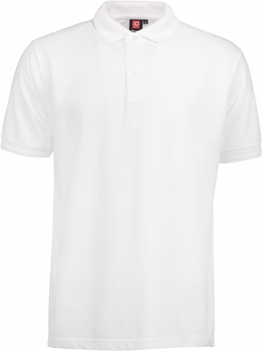 ID - Pro Wear Polo Shirt No Pocket - Vit