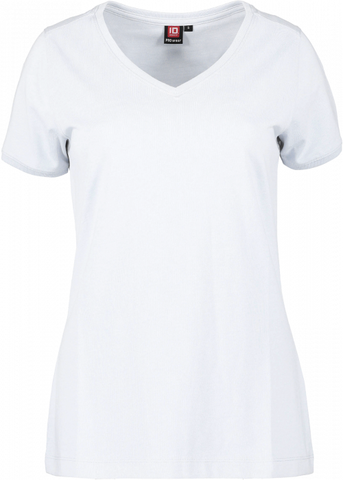 ID - Pro Wear Care V-Neck T-Shirt Women - Wit