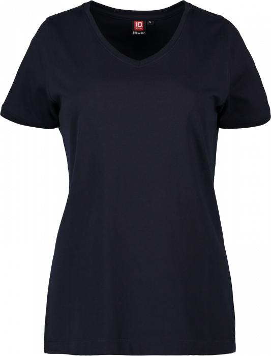 ID - Pro Wear Care V-Neck T-Shirt Women - Marine