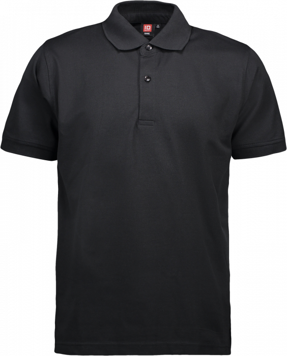 ID - Piqué Mens Poloshirt - Noir