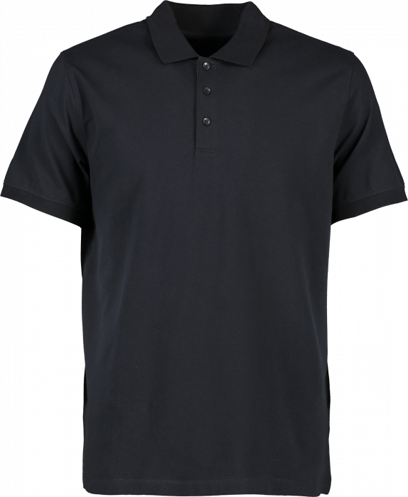 ID - Organic Polo T-Shirt Men - Schwarz