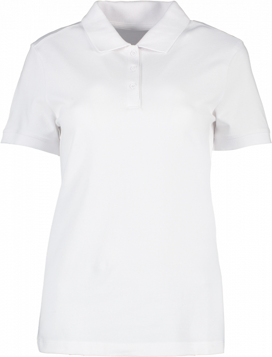 ID - Organic Poloshirt Women - Blanc