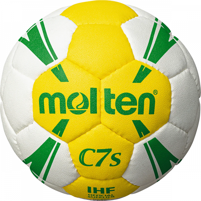 Molten - C7S Street Haandball Size 00 - Yellow & weiß