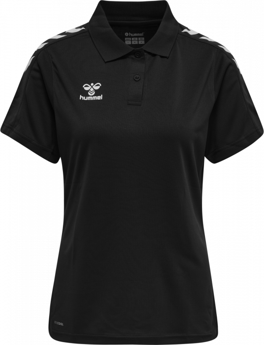 Hummel - Core Xk Polo Women - Schwarz & weiß