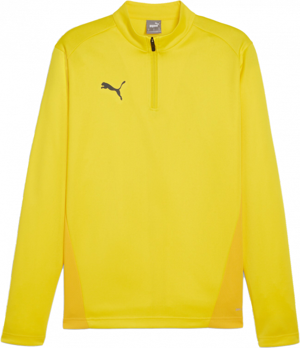 Puma - Teamgoal Training Jacket W. 1/4 Zip - Yellow & black