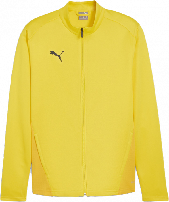 Puma - Teamgoal Training Jacket W. Zip - Geel & wit