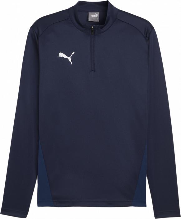 Puma - Team Goal Training Top With Half Zip Jr - Marine