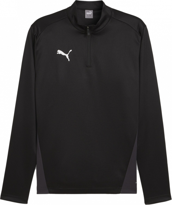 Puma - Team Goal Training Top With Half Zip Jr - Preto