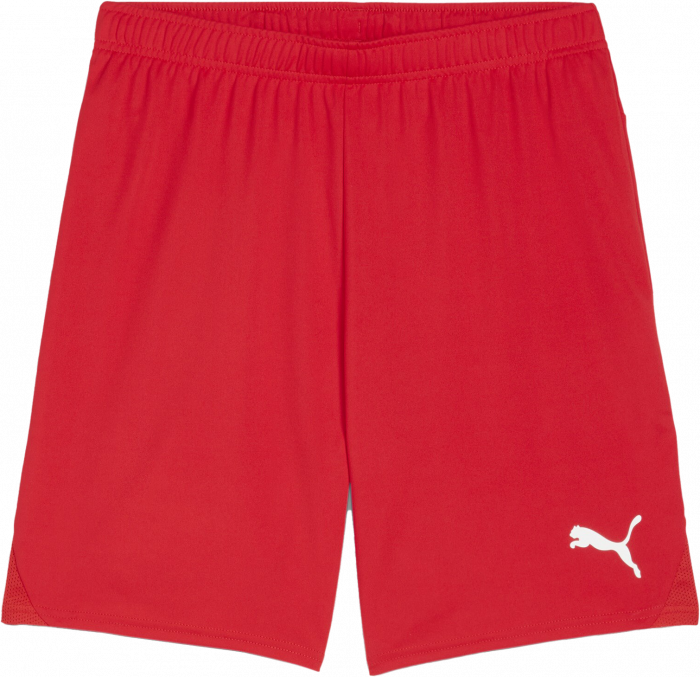 Puma - Teamgoal Shorts - Rosso & bianco