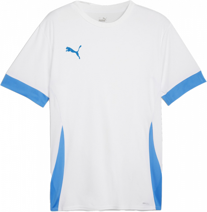 Puma - Teamgoal Matchday Jersey - Bianco & blue lemonade