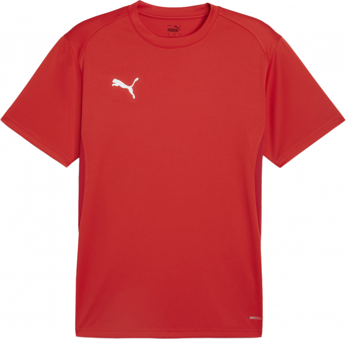 Puma - Teamgoal Jersey Jr - Rojo & blanco