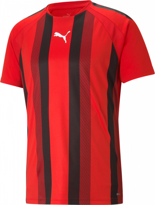 Puma - Teamliga Striped Jersey - Rosso & nero