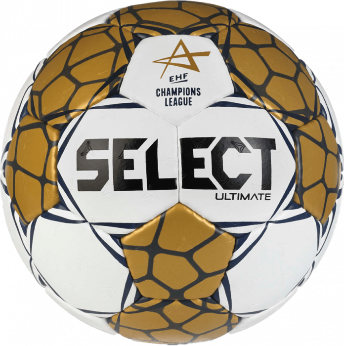 Select - Ultimate Ehf Champions League V24 Handball - Weiß & gold