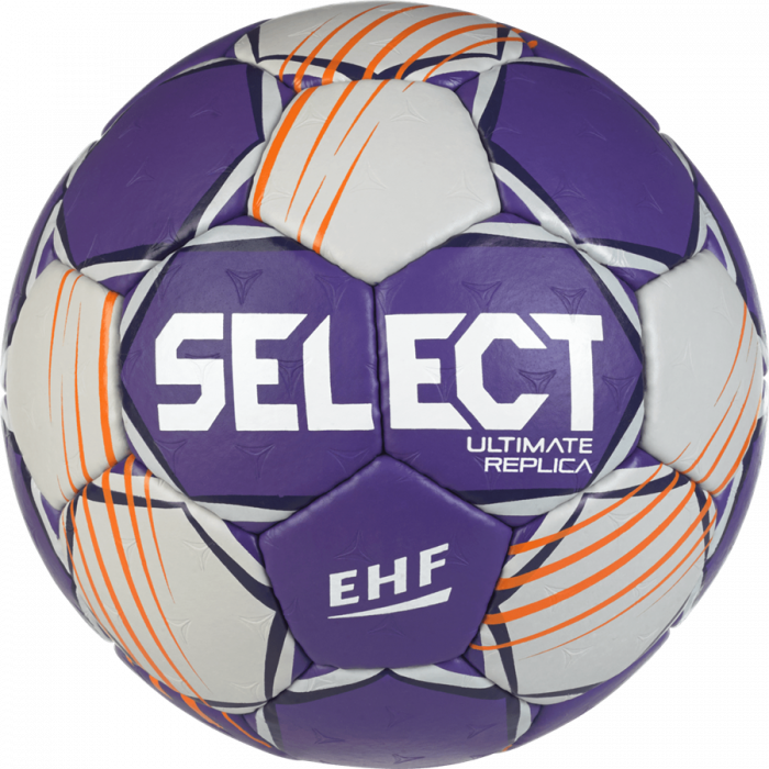 Select - Ultimate Replica V24 Handball - Cinzento & roxo