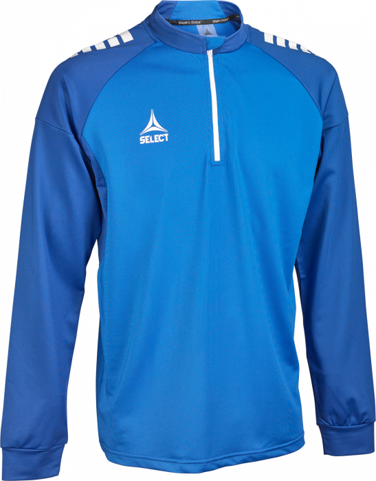 Select - Spain V25 Half-Zip Training Jacket - Blauw & wit