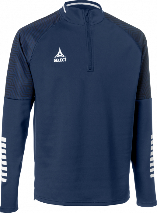 Select - Monaco V24 Training Sweat Half Zip Kids - Marineblau