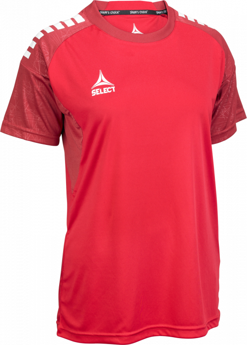 Select - Spain V25 Player Shirt S/s Women - Rouge & blanc