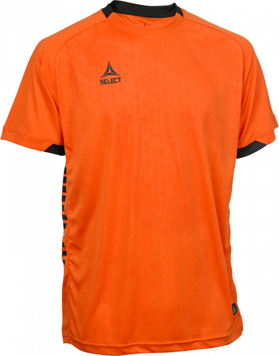 Select - Spain Playing Jersey Kids - Orange & negro